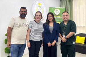 Four people, two from Orama Consult and two from ACE GEN